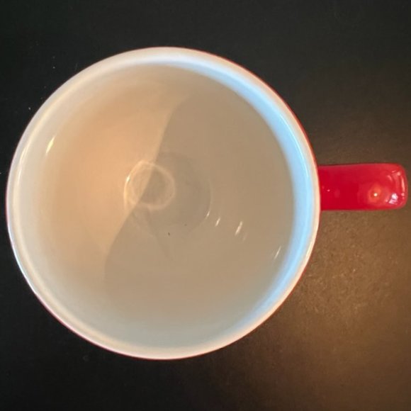 Door County Wisconsin Souvenir Cherry Red Ceramic M Ware Mug - Picture 3 of 5